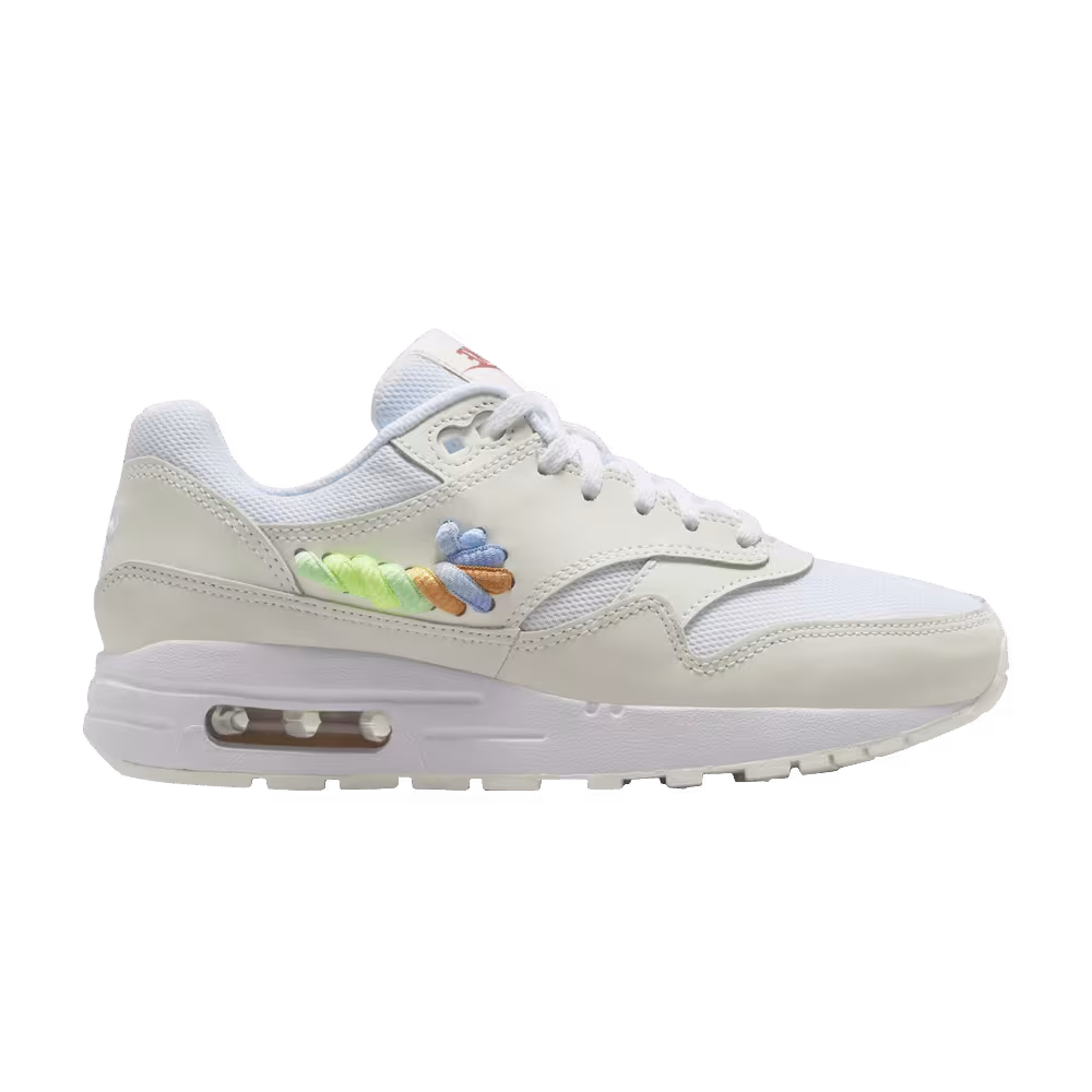 Nike Air Max 1 SE GS Rainbow Lace Swoosh