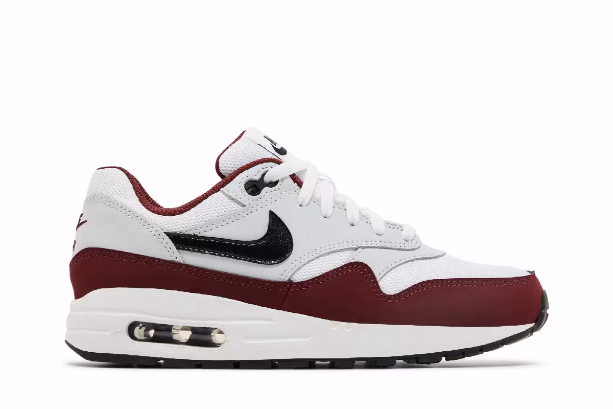 Nike Air Max 1 GS Dark Team Red, view 2