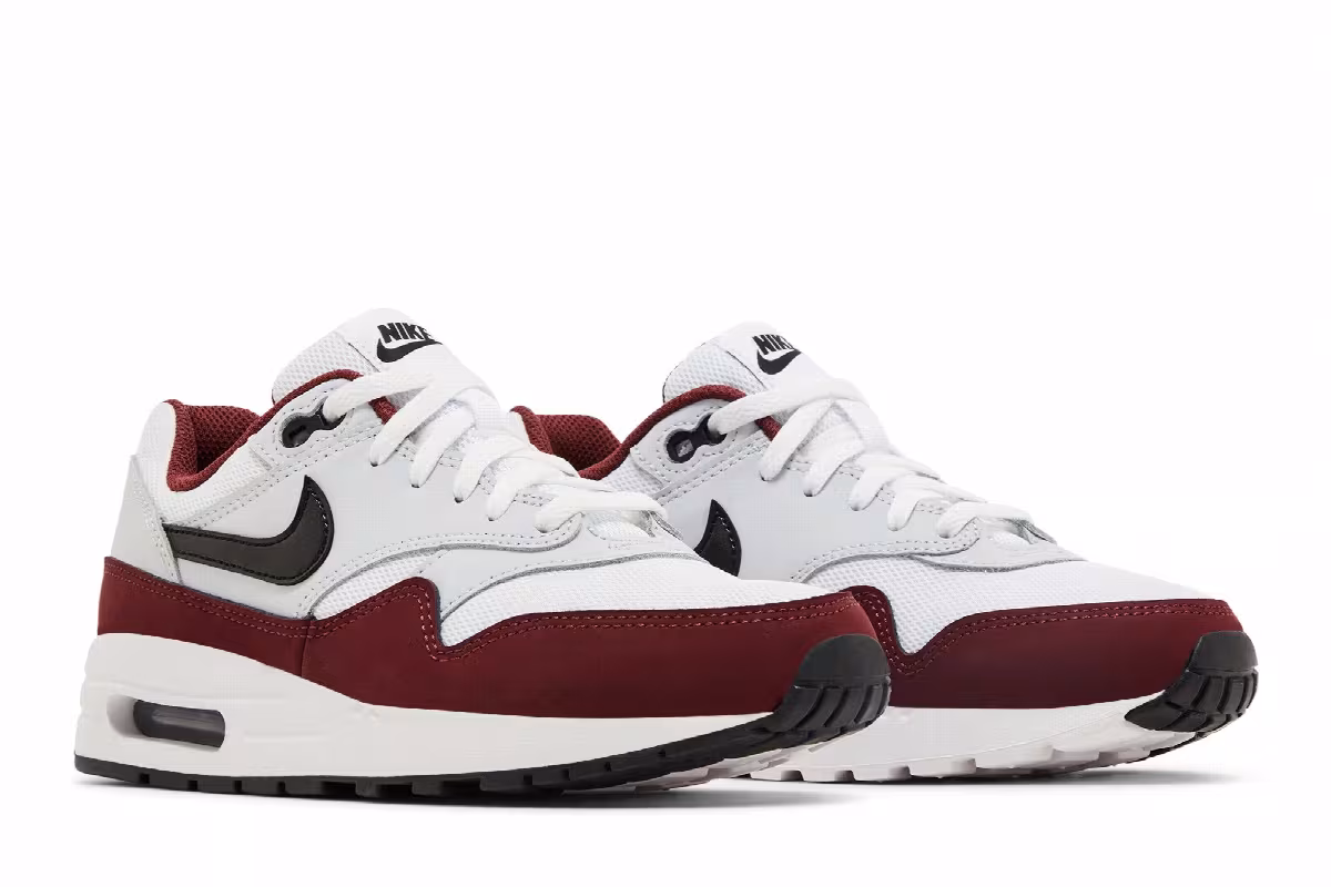 Nike Air Max 1 GS Dark Team Red, view 9