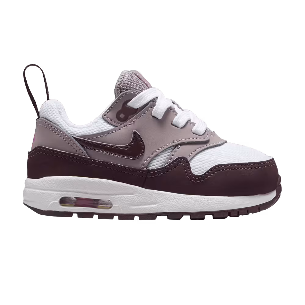 Nike Air Max 1 EasyOn TD Light Violet Ore Burgundy Crush