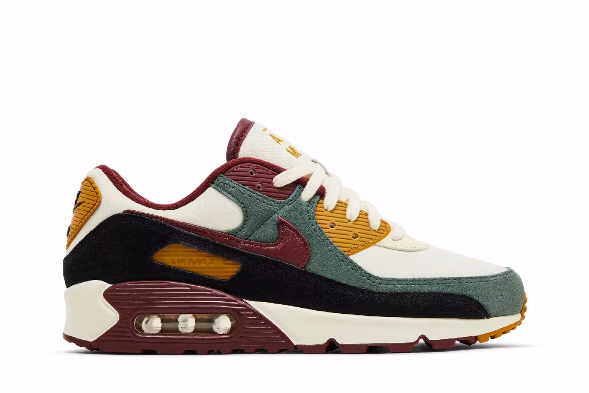 Nike Air Max 90 Coconut Milk Vintage Green, view 2