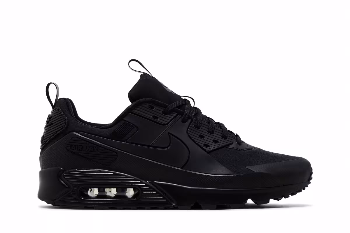 Nike Air Max 90 Drift Triple Black, view 2