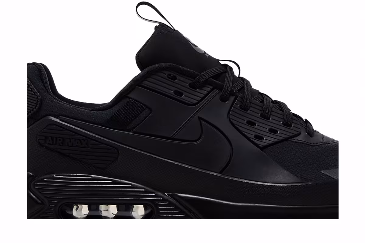 Nike Air Max 90 Drift Triple Black, view 3