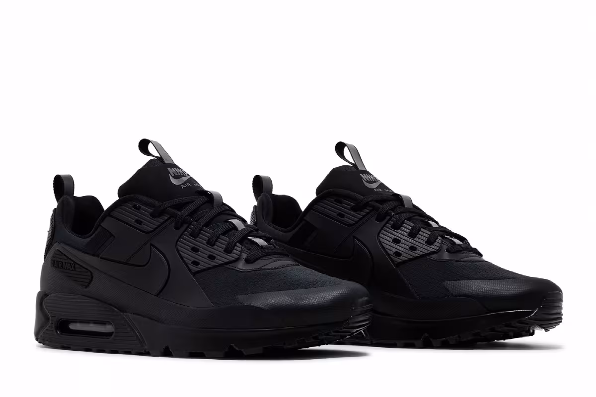 Nike Air Max 90 Drift Triple Black, view 9