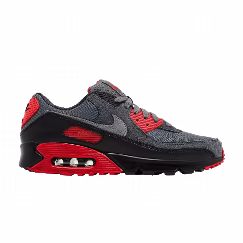 Nike Air Max 90 'Iron Grey Fire Red'
