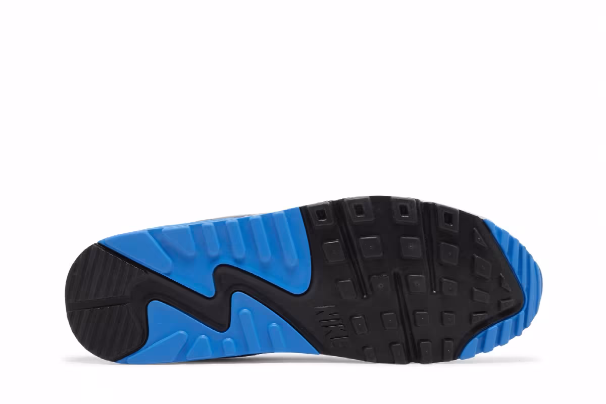 Nike Air Max 90 Pure Platinum Photo Blue, view 5