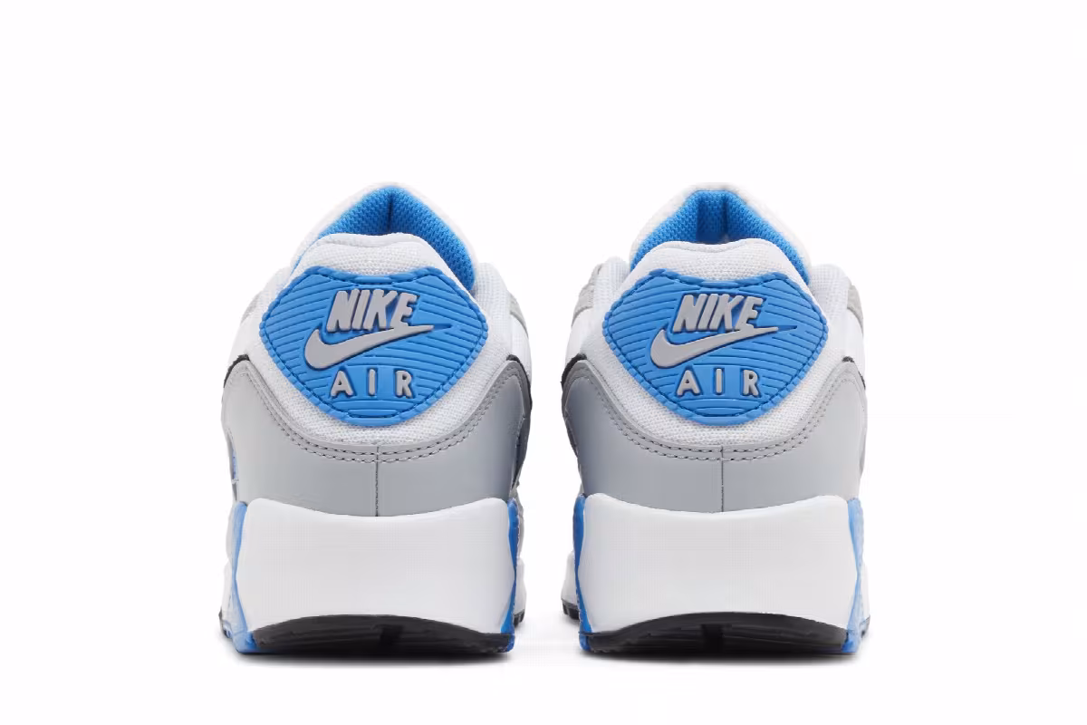 Nike Air Max 90 Pure Platinum Photo Blue, view 7