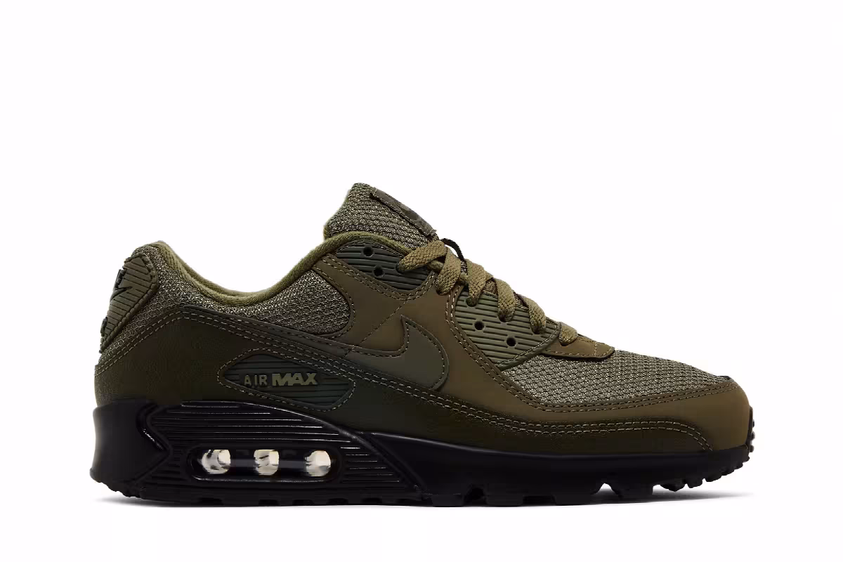 Nike Air Max 90 Medium Olive Black, view 2