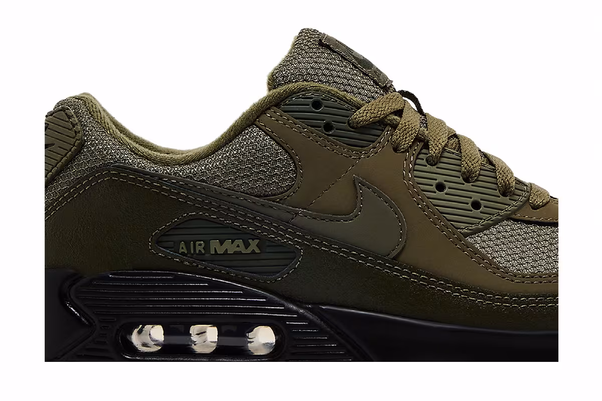 Nike Air Max 90 Medium Olive Black, view 3