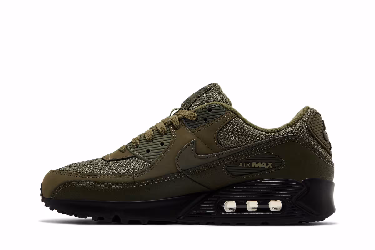 Nike Air Max 90 Medium Olive Black, view 4