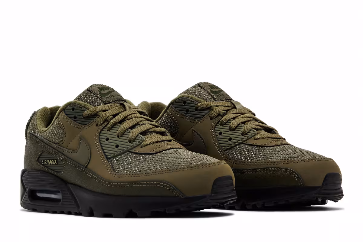 Nike Air Max 90 Medium Olive Black, view 9