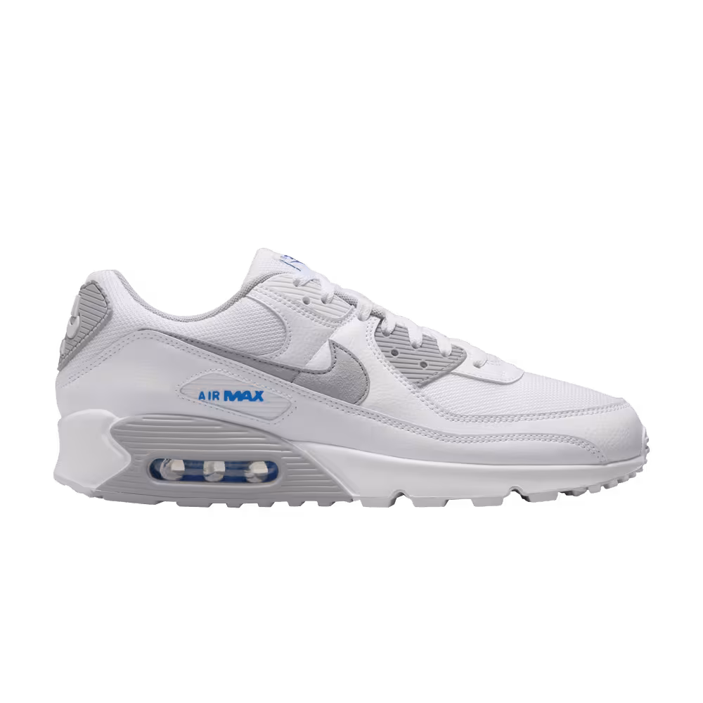 Nike Air Max 90 White Light Smoke Blue