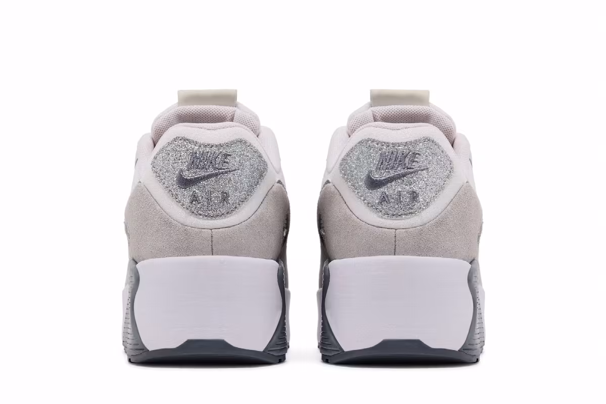 Nike Women's Air Max 90 LV8 Glitter Swoosh, view 7