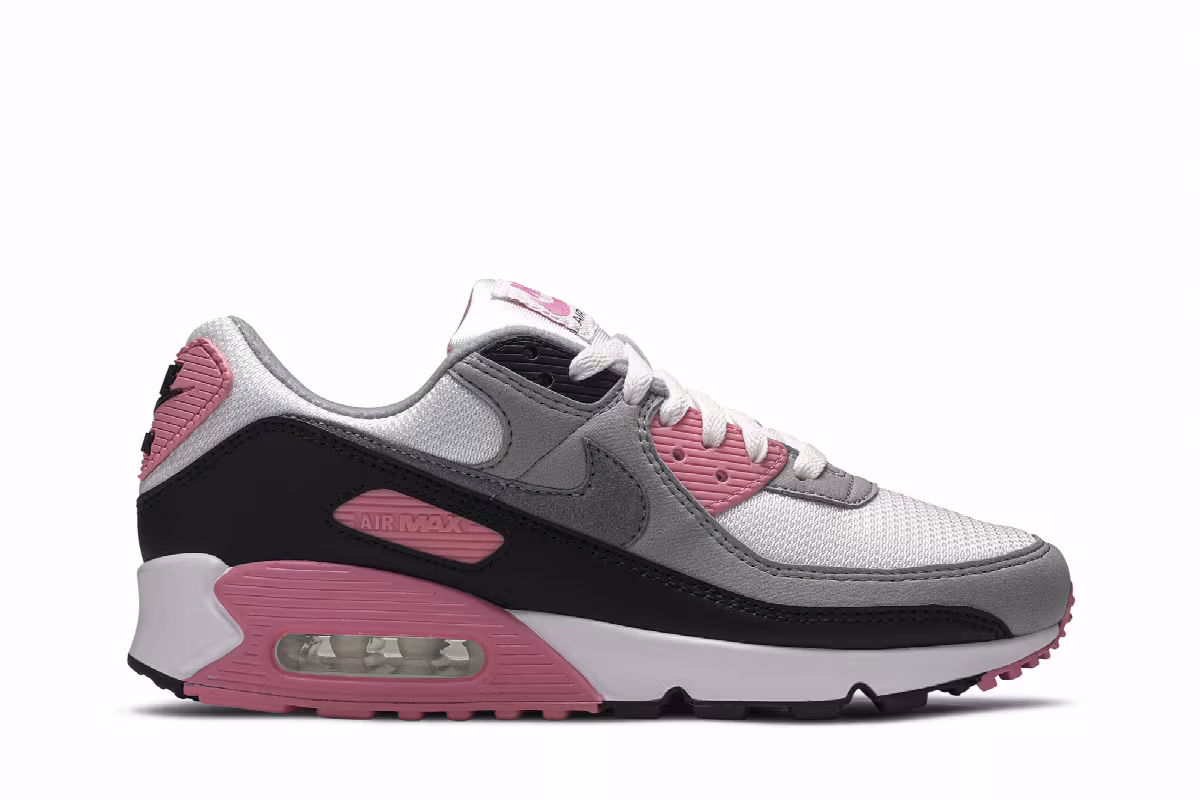 Nike Women's Air Max 90 Rose Pink, view 2