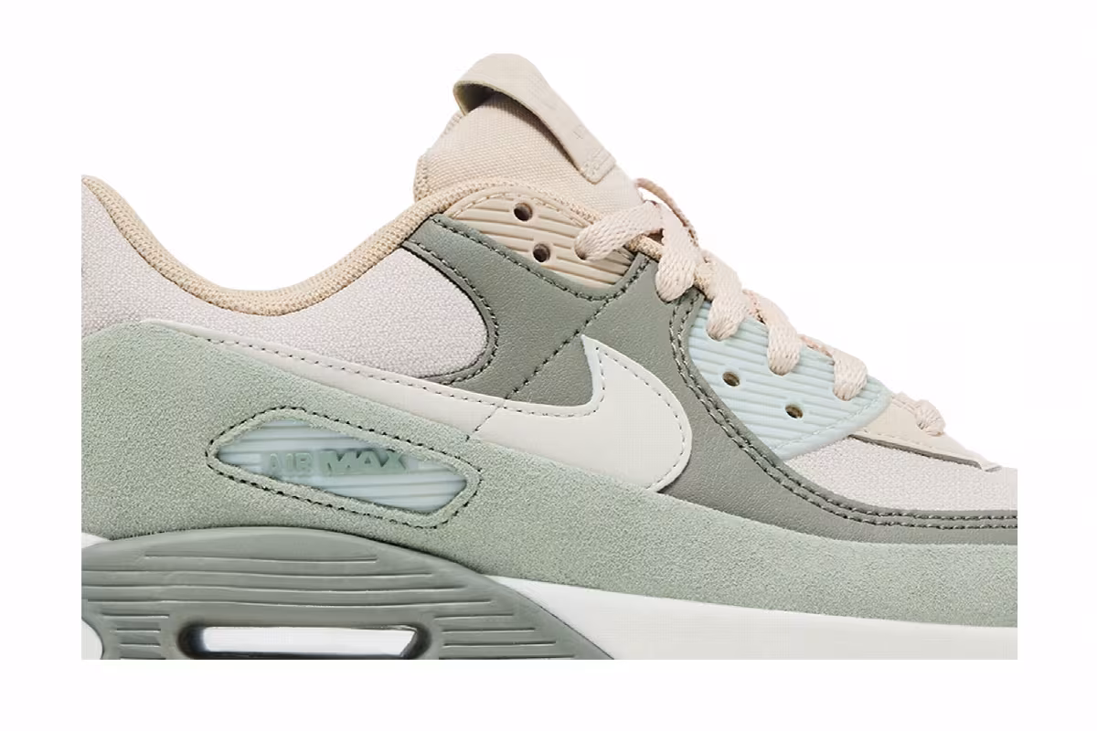 Nike Women's Air Max 90 LV9 Sanddrift Jade Horizon, view 3