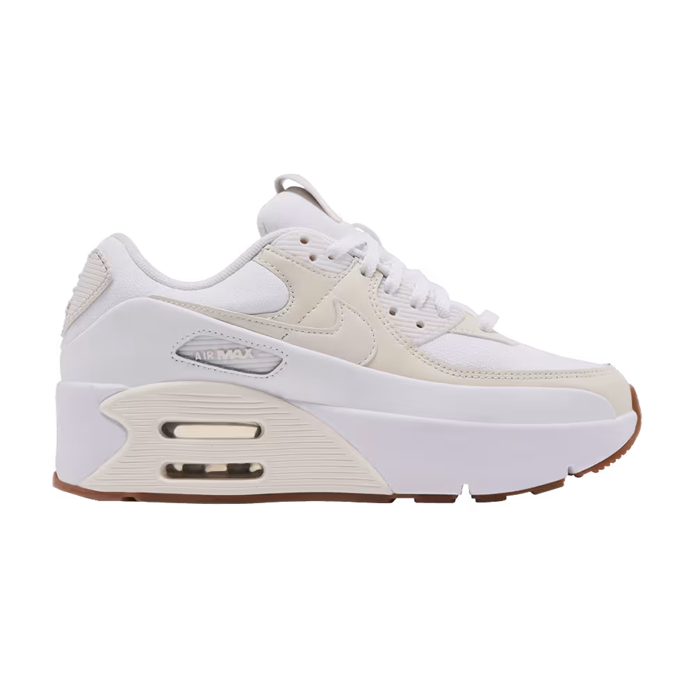 Nike Women's Air Max 90 LV9 White Soft Pearl Gum