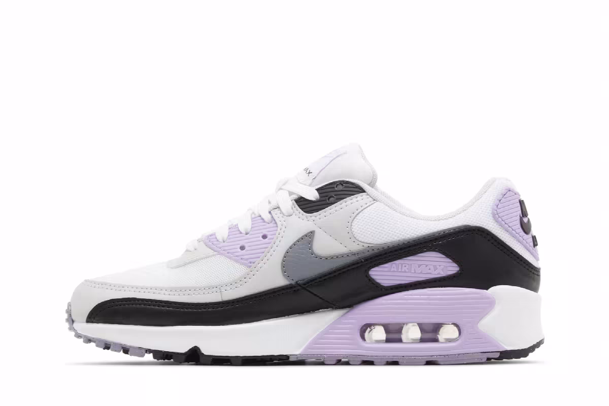Nike Women's Air Max 90 Lilac, view 4