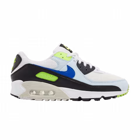 Nike Wmns Air Max 90 'White Blue Tint Volt'