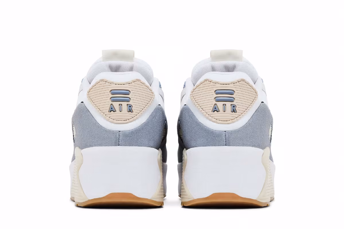 Nike Women's Air Max 90 LV9 Ashen Slate Light Orewood, view 7
