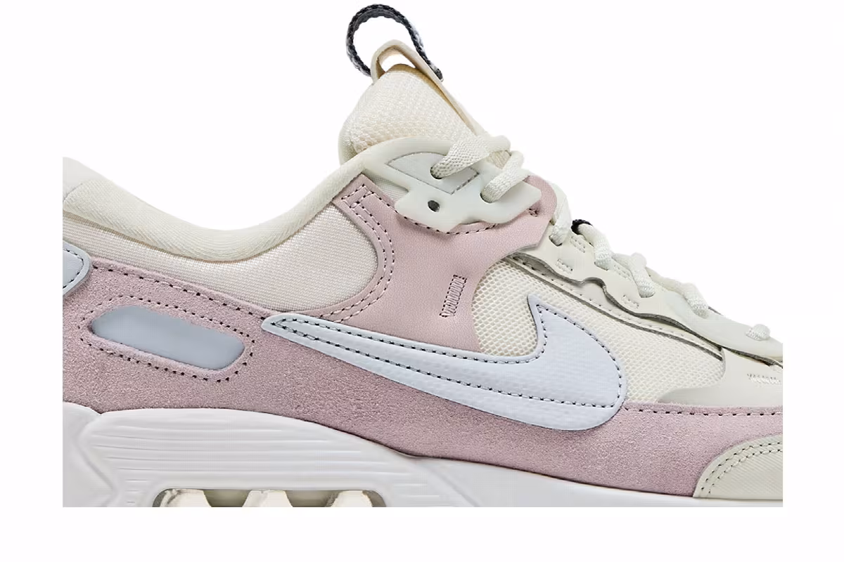 Nike Women's Air Max 90 Futura Pale Ivory Platinum Violet, view 3