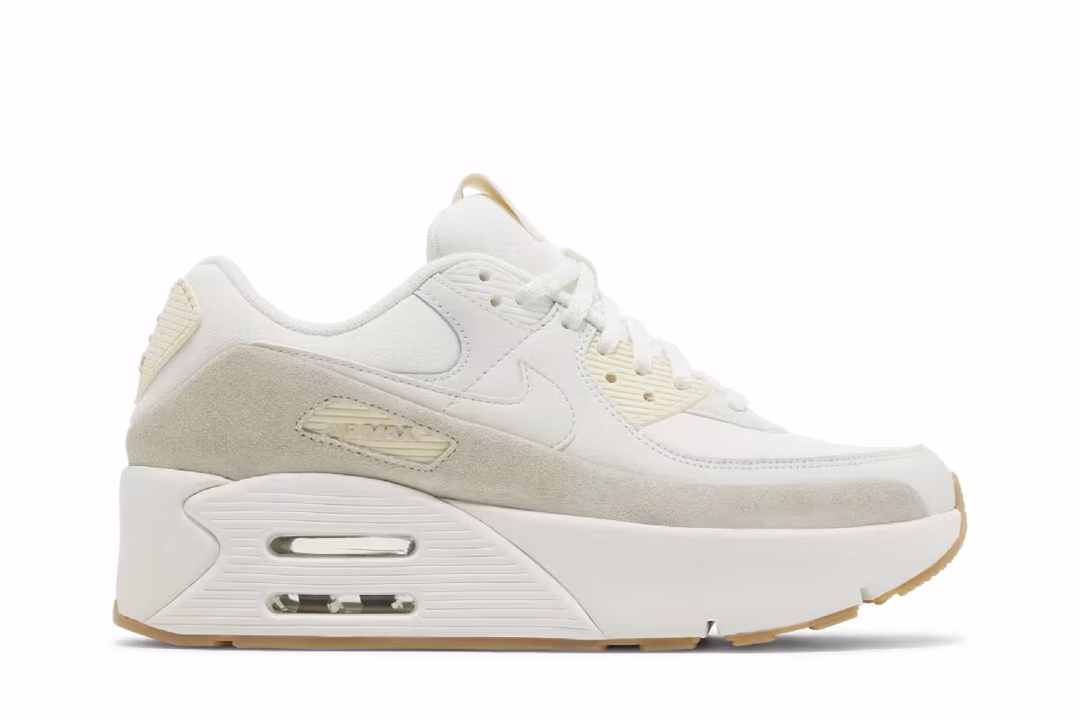 Nike Women's Air Max 90 LV9 Sail Light Orewood, view 2