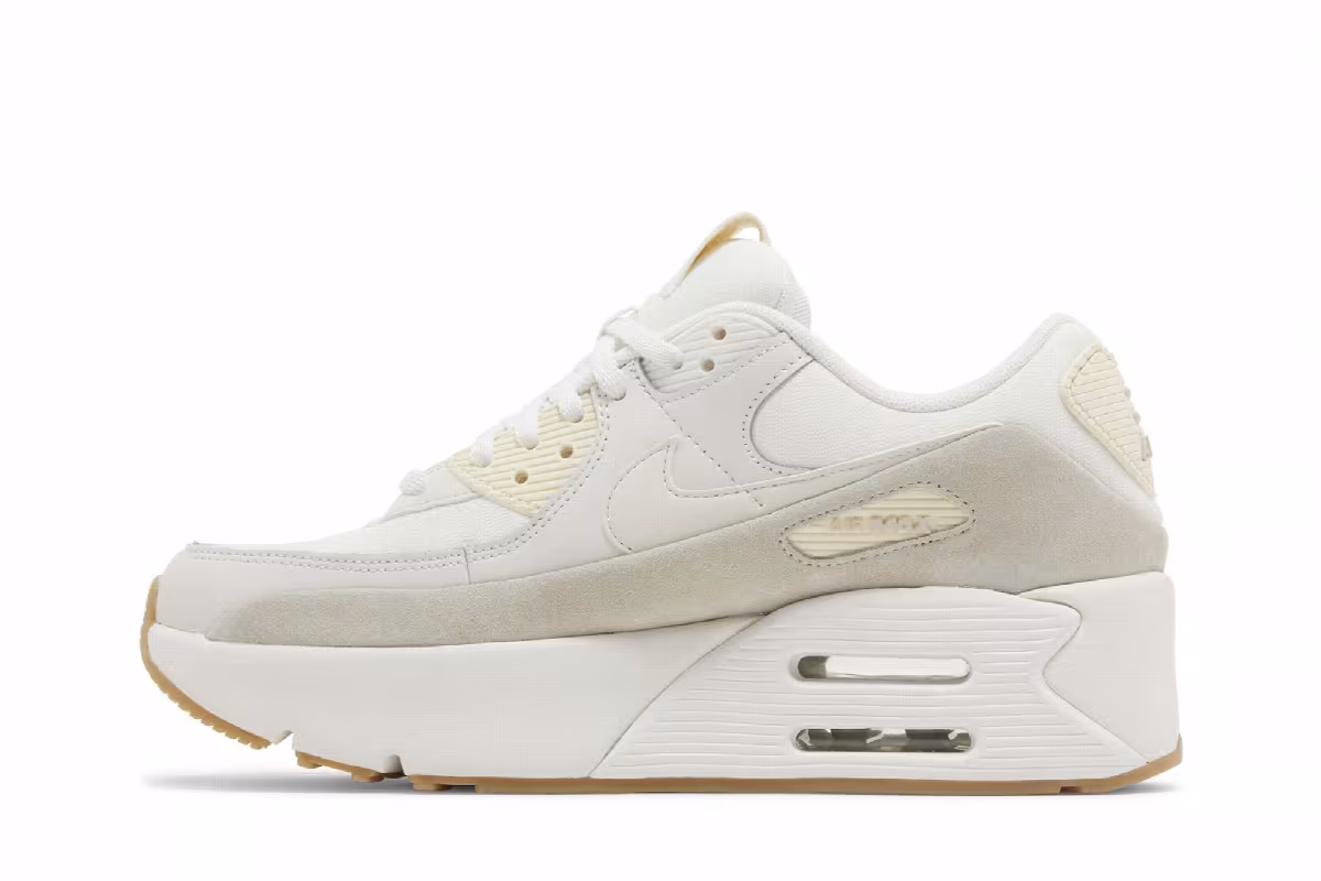 Nike Women's Air Max 90 LV9 Sail Light Orewood, view 4