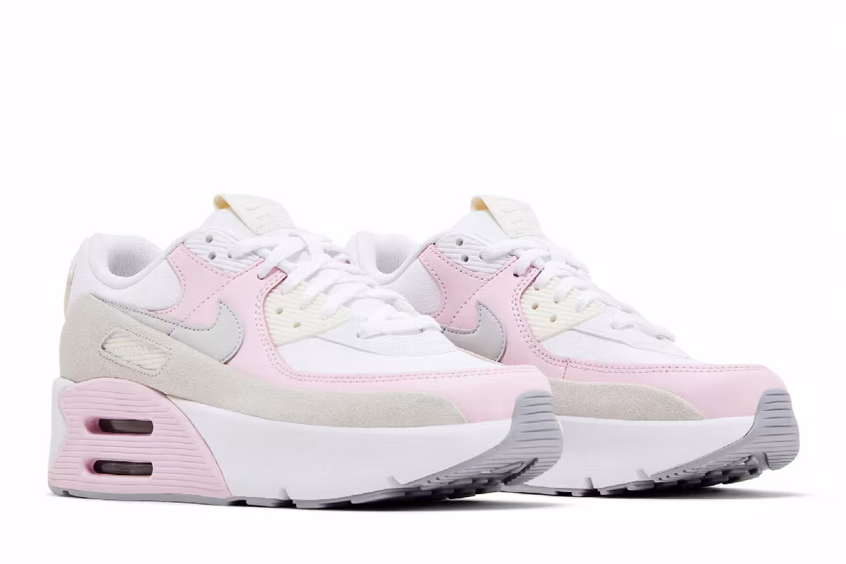 Nike Women's Air Max 90 LV9 Pink Photon Dust, view 9