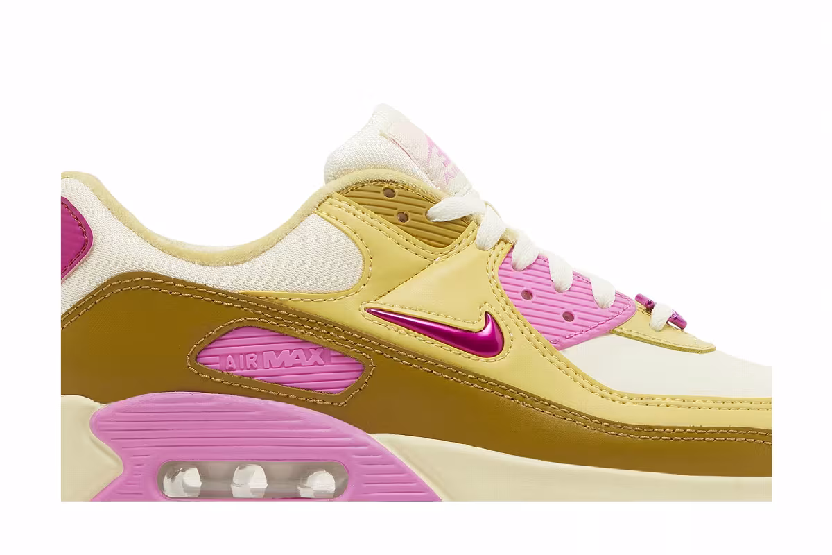 Nike Women's Air Max 90 SE Dance - Bronzine Pink, view 3