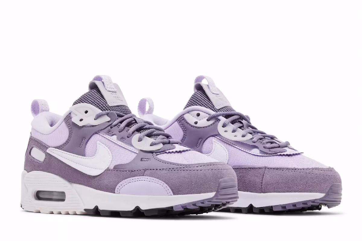 Nike Women's Air Max 90 Futura Daybreak Lilac Bloom, view 9