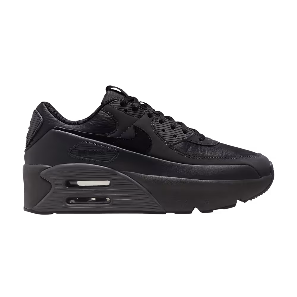 Nike Women's Air Max 90 LV8 Off Noir Dark Smoke Grey