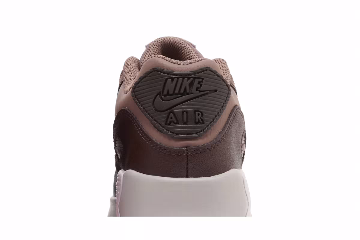 Nike Air Max 90 Leather GS Smokey Mauve Earth, view 8