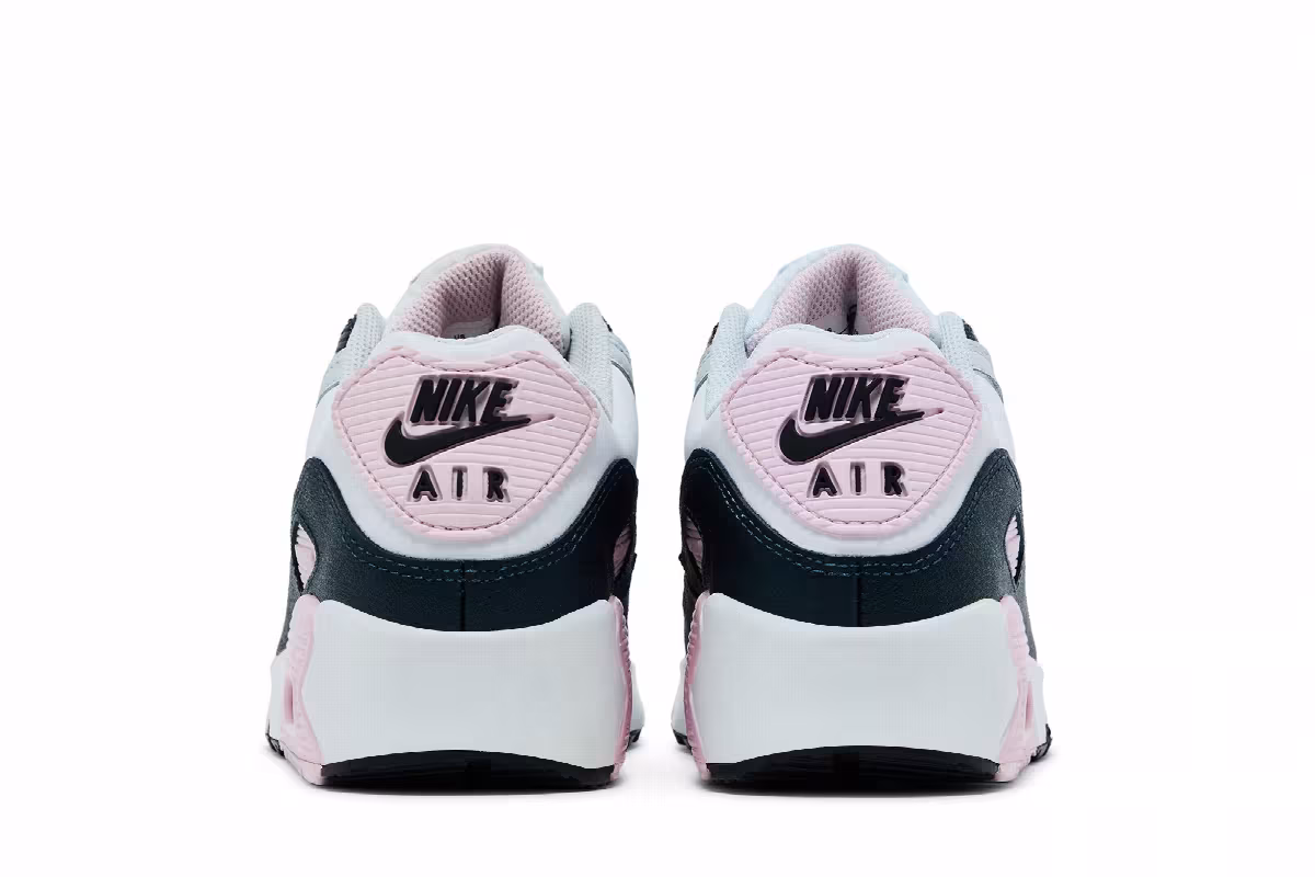 Nike Air Max 90 GS Pink Foam Armory Navy, view 7