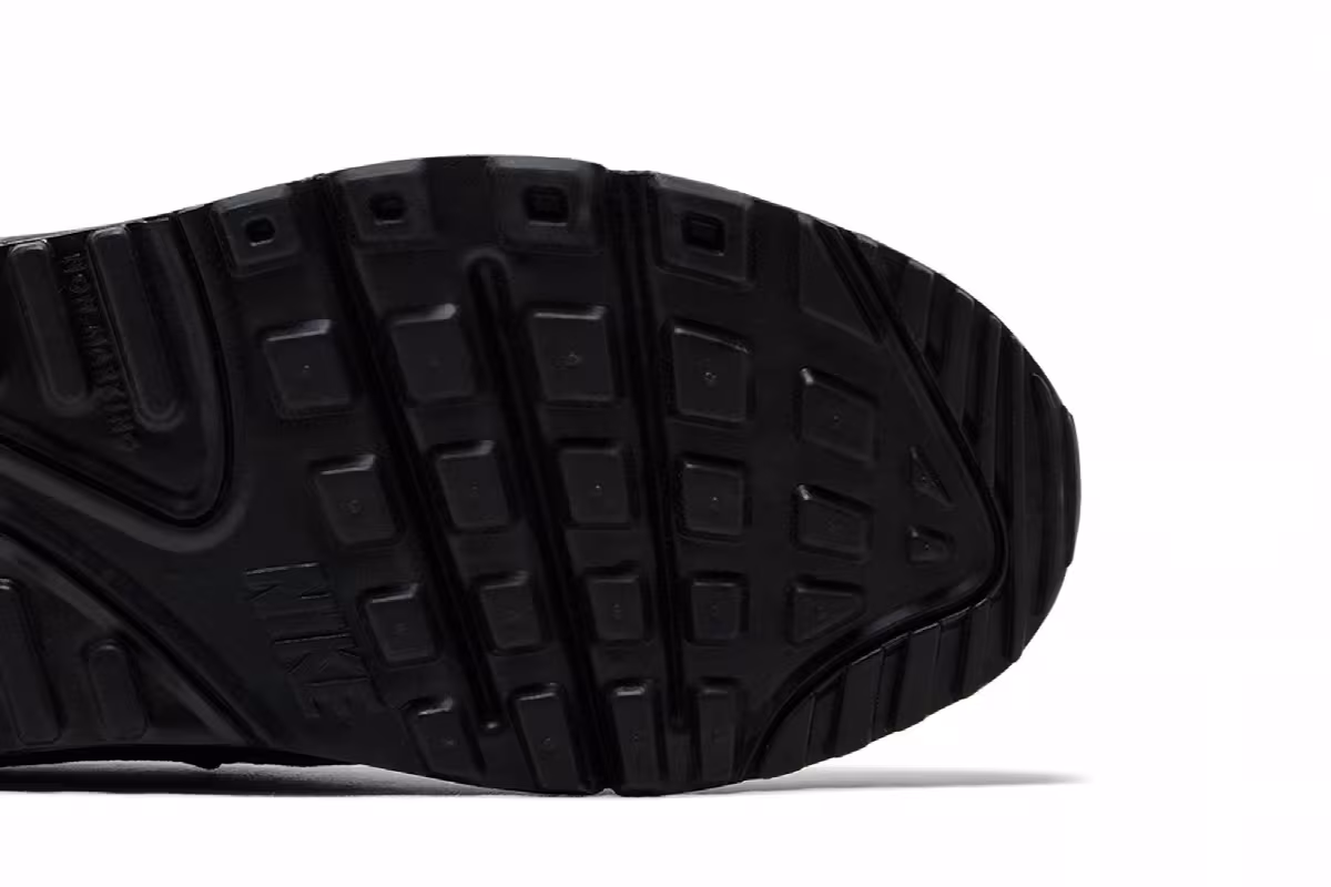 Nike Air Max 90 GS Triple Black 2024, view 6