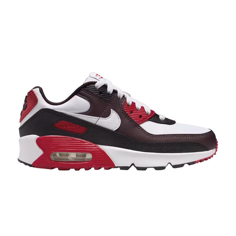 Nike Air Max 90 GS Burgundy Crush University Red