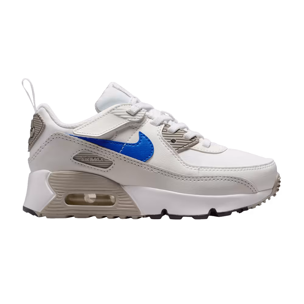 Nike Air Max 90 EasyOn PS Summit White Racer Blue