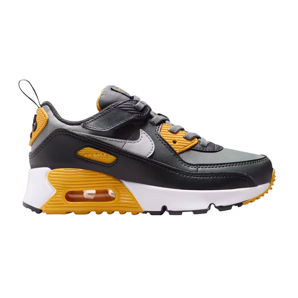 Nike Air Max 90 EasyOn PS Smoke Grey Yellow