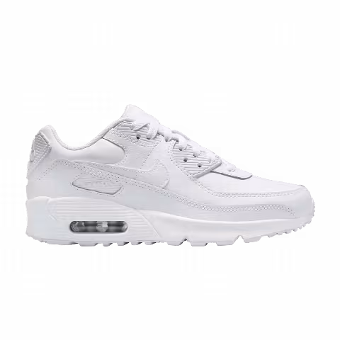 Nike Air Max 90 GS 'White Metallic Silver'