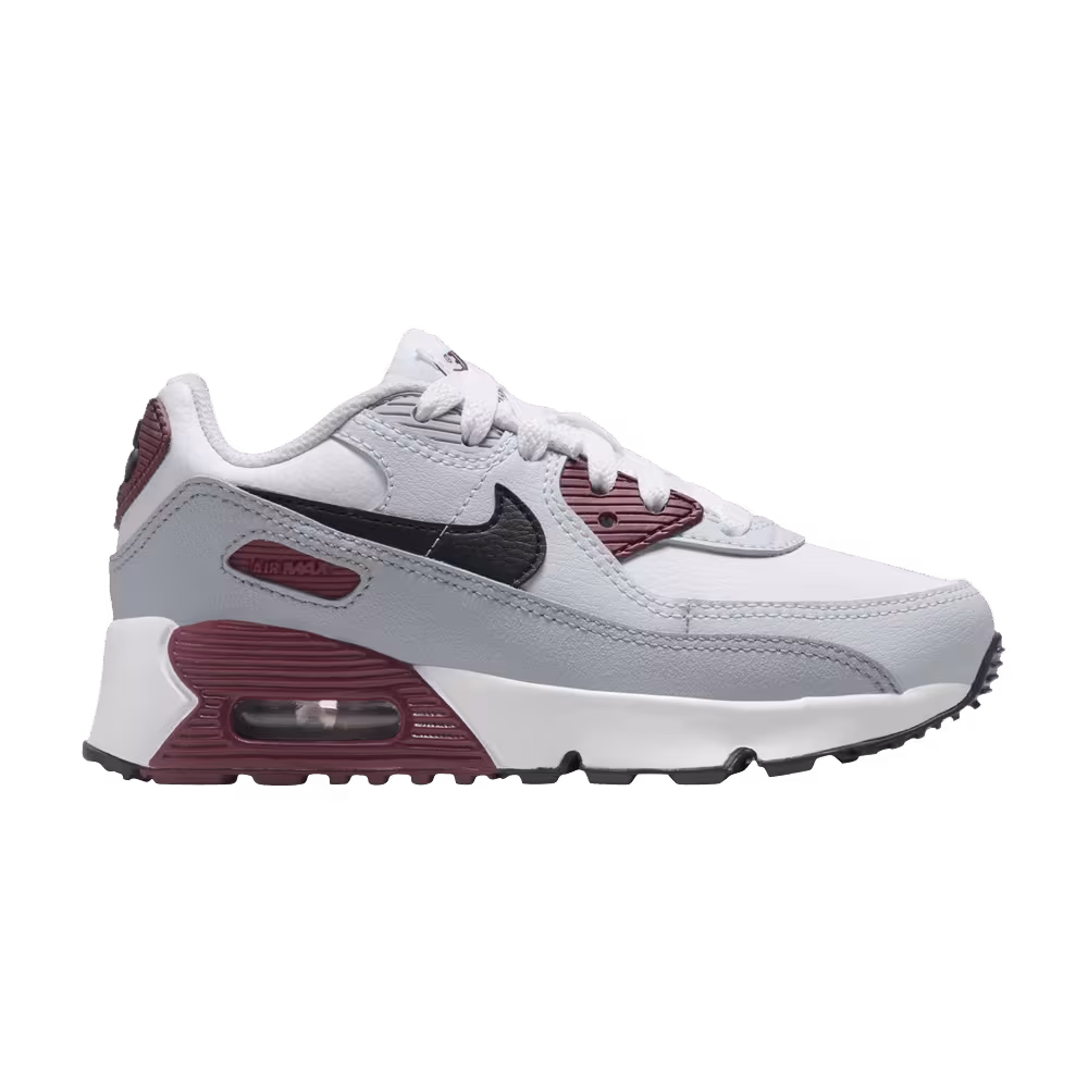 Nike Air Max 90 Leather PS Platinum Dark Team Red