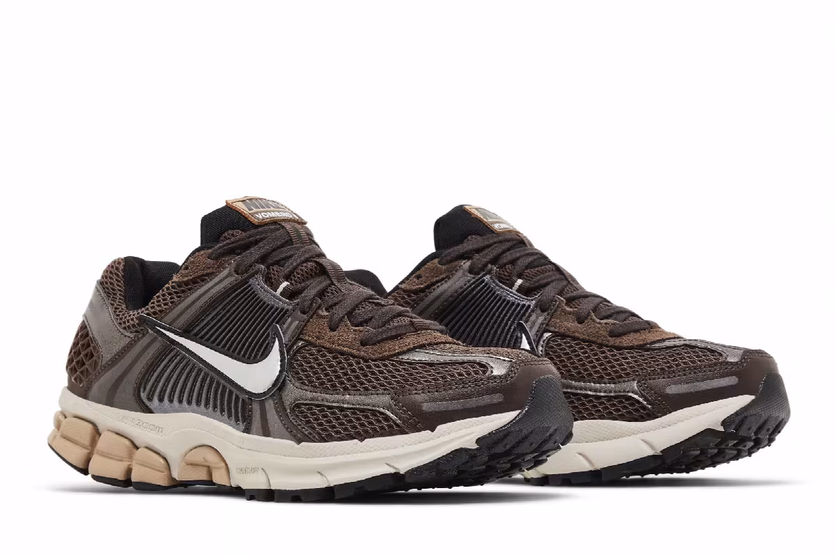 Nike Women's Air Zoom Vomero 5 Baroque Brown, view 9