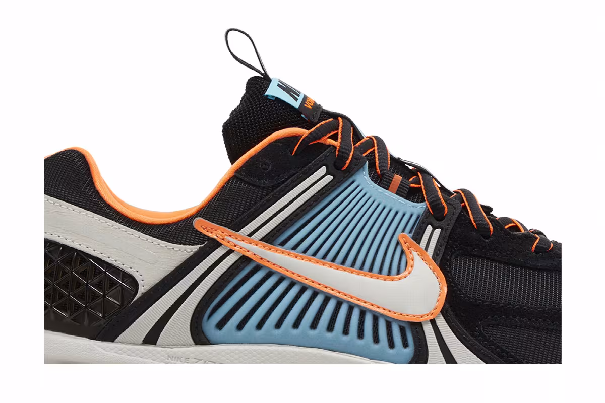 Nike Women's Air Zoom Vomero 5 Blue Gaze Total Orange, view 3