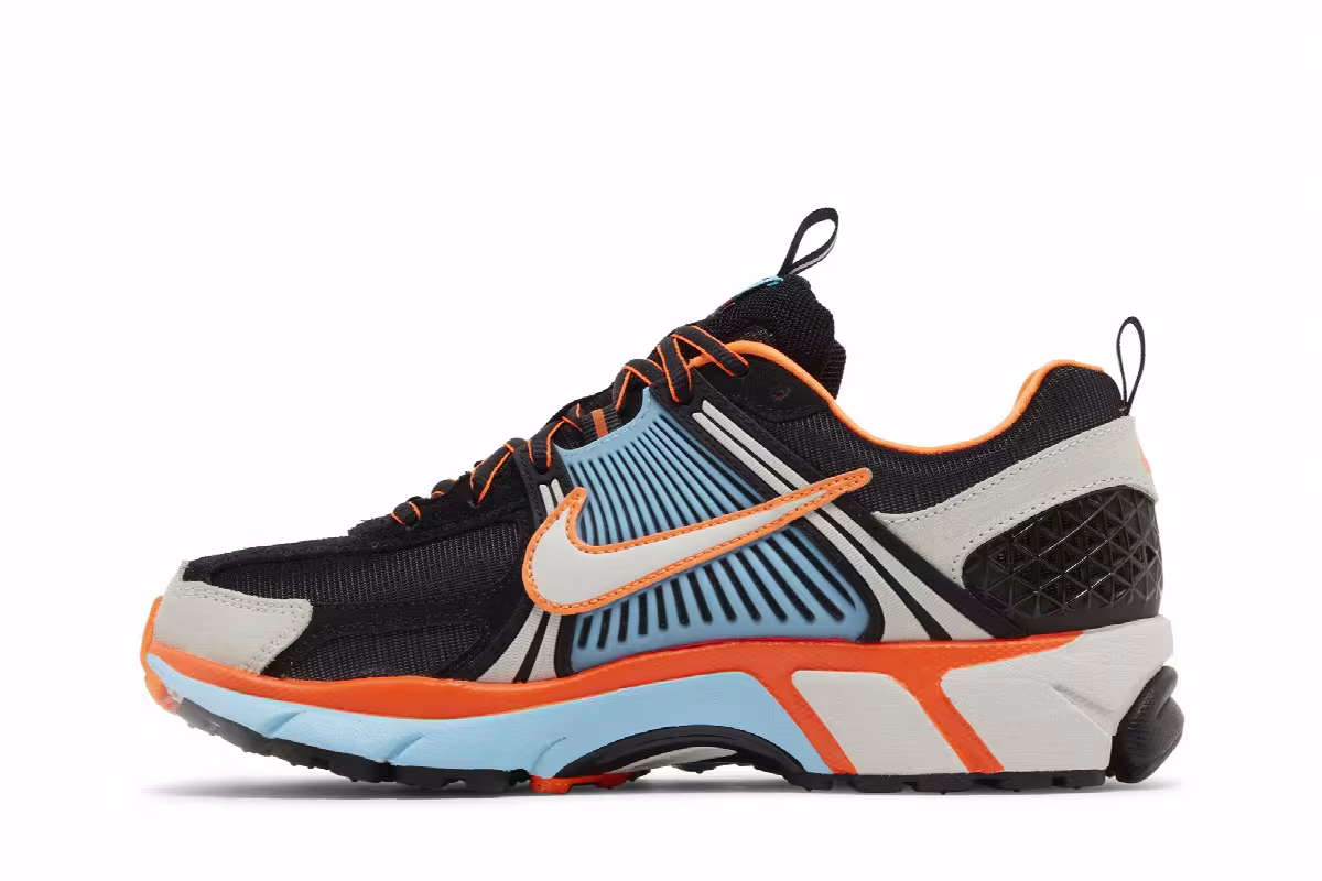 Nike Women's Air Zoom Vomero 5 Blue Gaze Total Orange, view 4