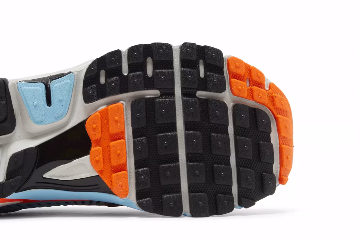 Nike Women's Air Zoom Vomero 5 Blue Gaze Total Orange, view 6