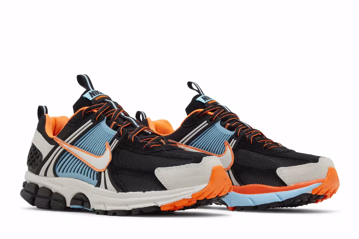 Nike Women's Air Zoom Vomero 5 Blue Gaze Total Orange, view 9