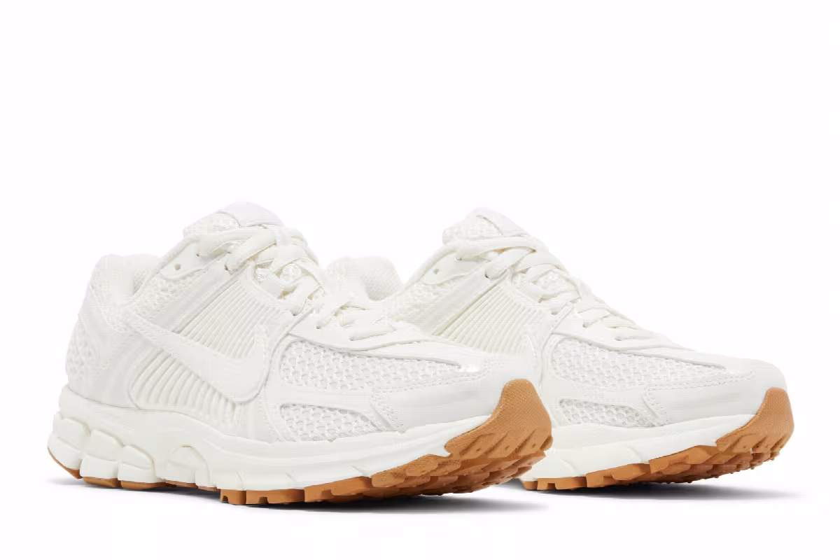 Nike Women's Air Zoom Vomero 5 Sail Flax, view 9