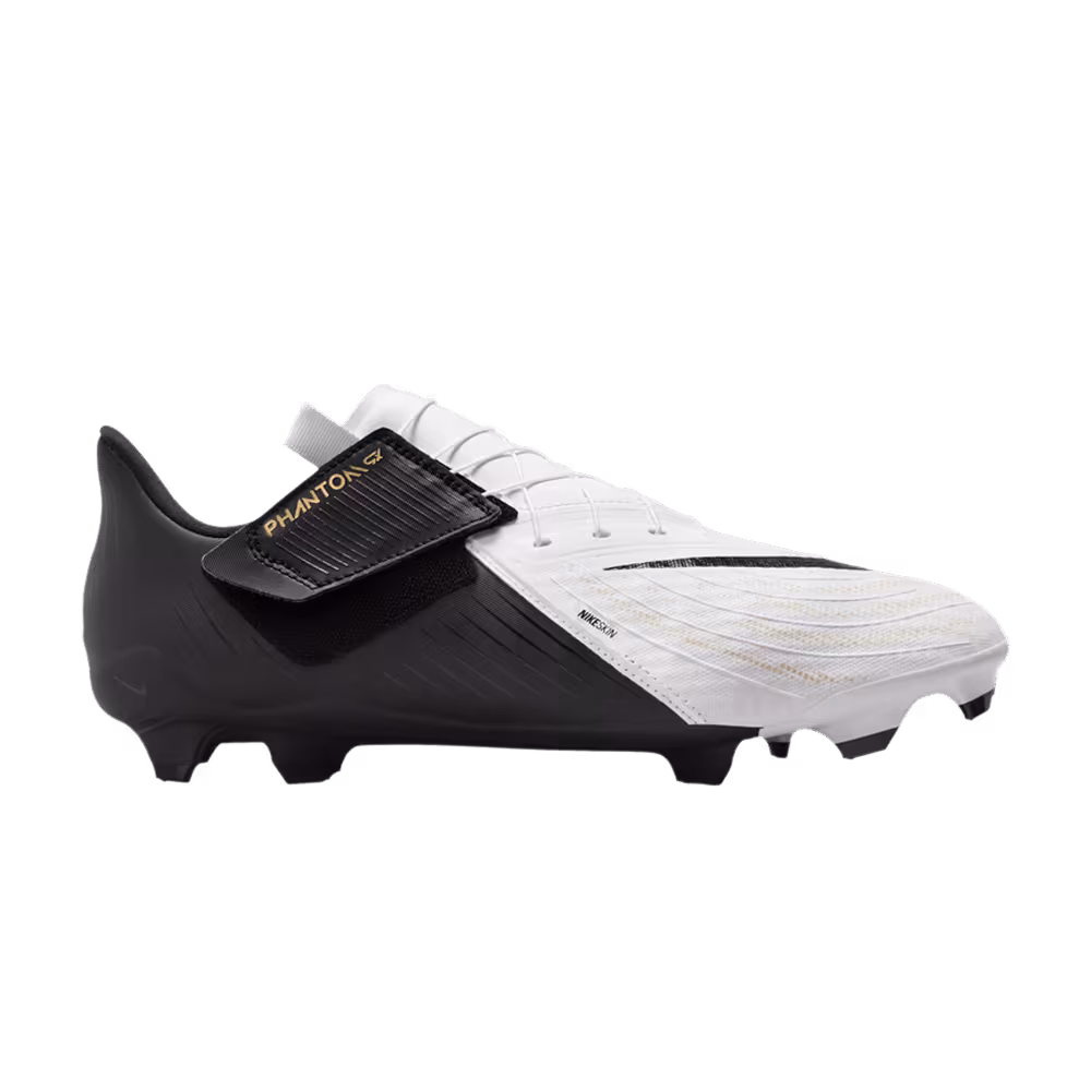 Nike Phantom GX 2 Academy EasyOn MG White Black Metallic Gold