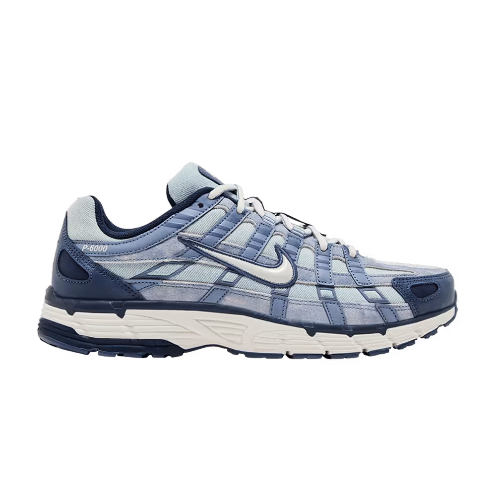Nike P-6000 SE Worn Blue Denim