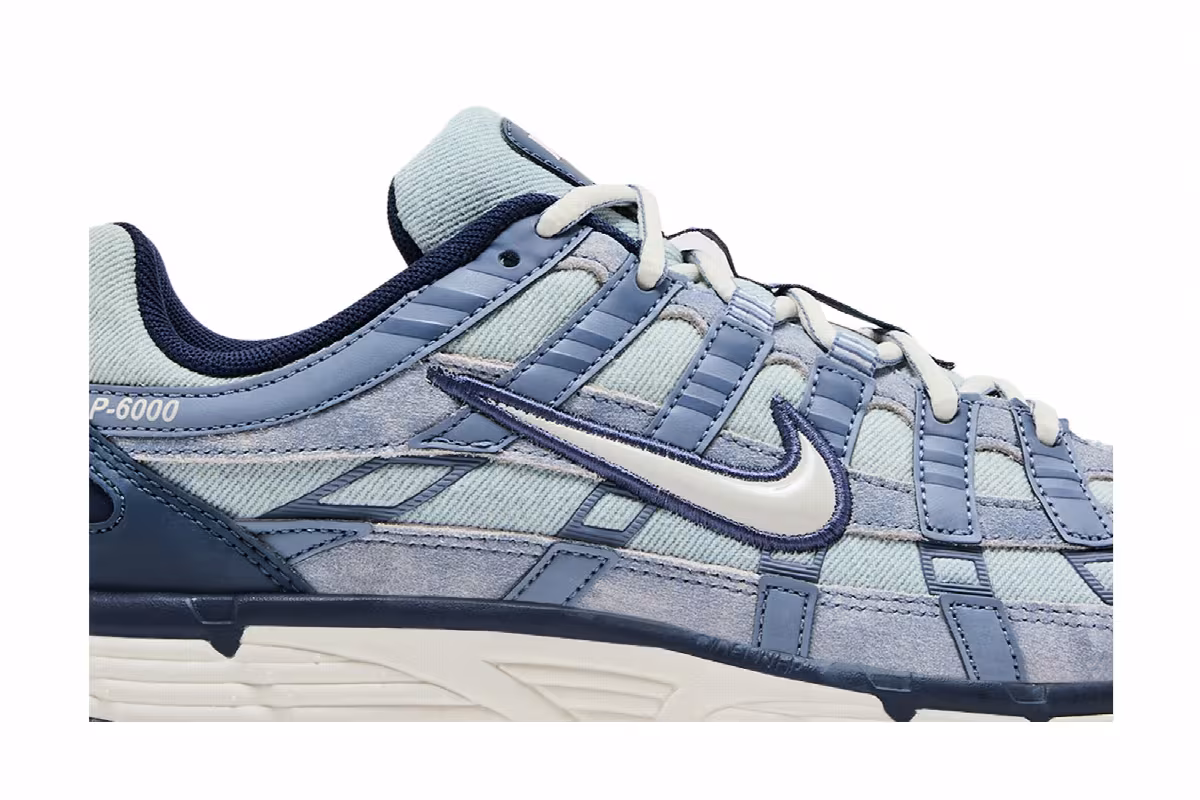 Nike P-6000 SE Worn Blue Denim, view 3