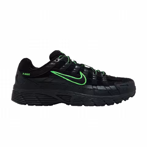 Nike P-6000 Premium 'Black Impact Green'