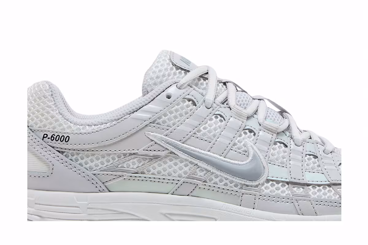 Nike Women's P-6000 SE Summit White Vast Grey, view 3