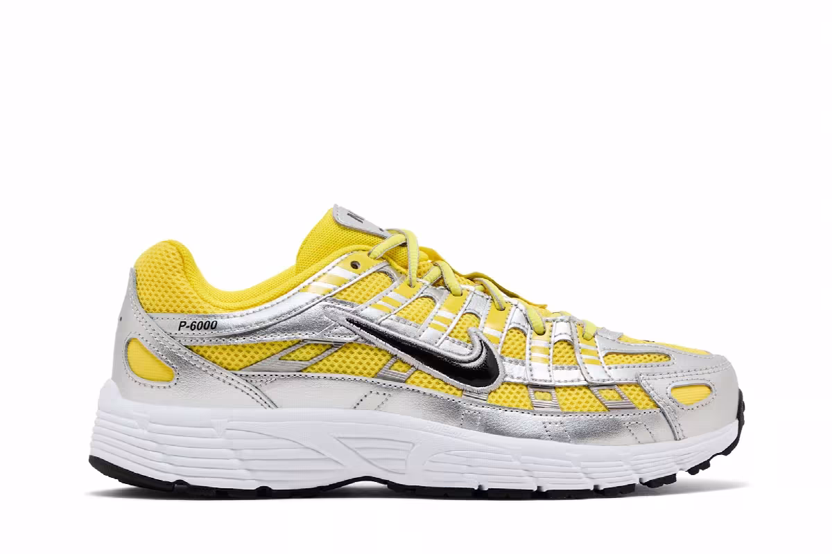 Nike P-6000 GS Lightning Metallic Silver, view 2